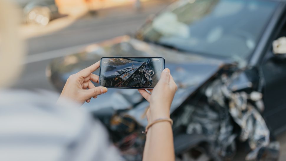 car accident claim partially at fault